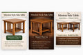 Mission Side Table Woodworking Plans – Apprentice + Master Bundle – Traditional Furniture Build PDF