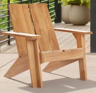 Modern Adirondack Chair Plans | Beginner Friendly Outdoor Lounge Woodworking (PDF)