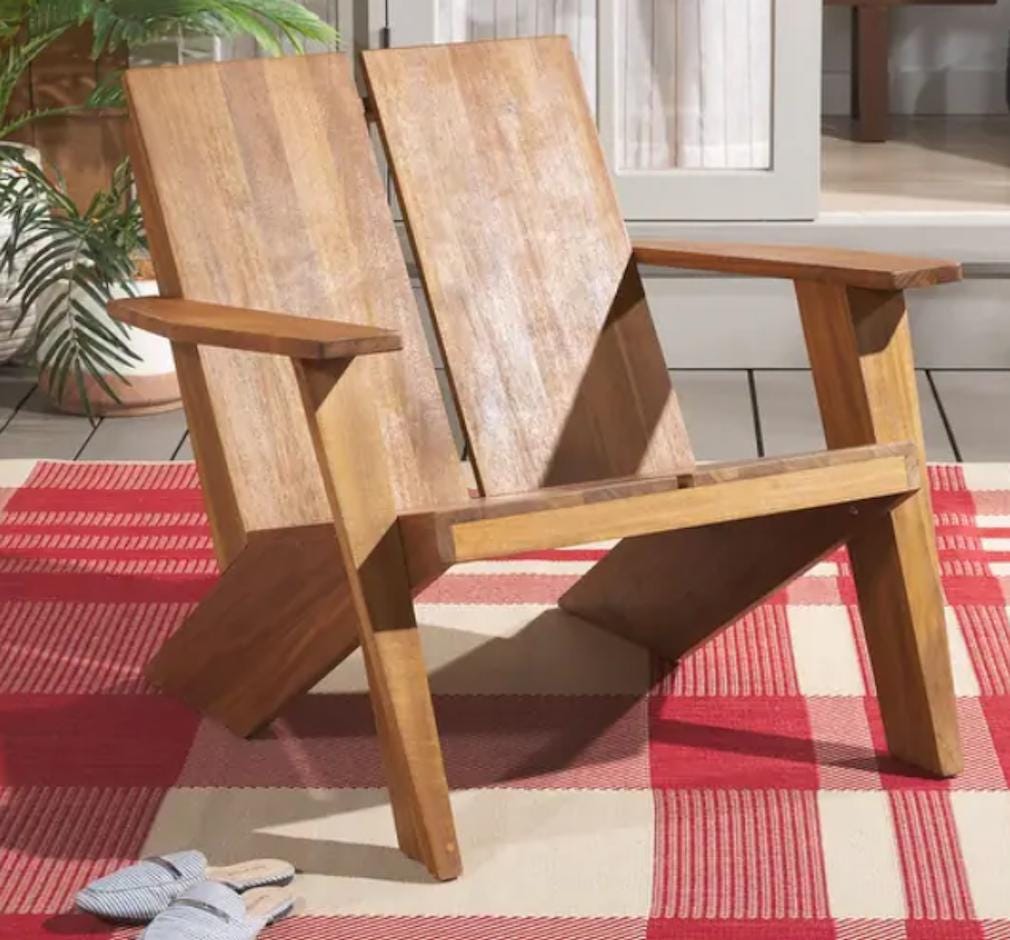 Modern Adirondack Chair Plans | Beginner Friendly Outdoor Lounge Woodworking (PDF)