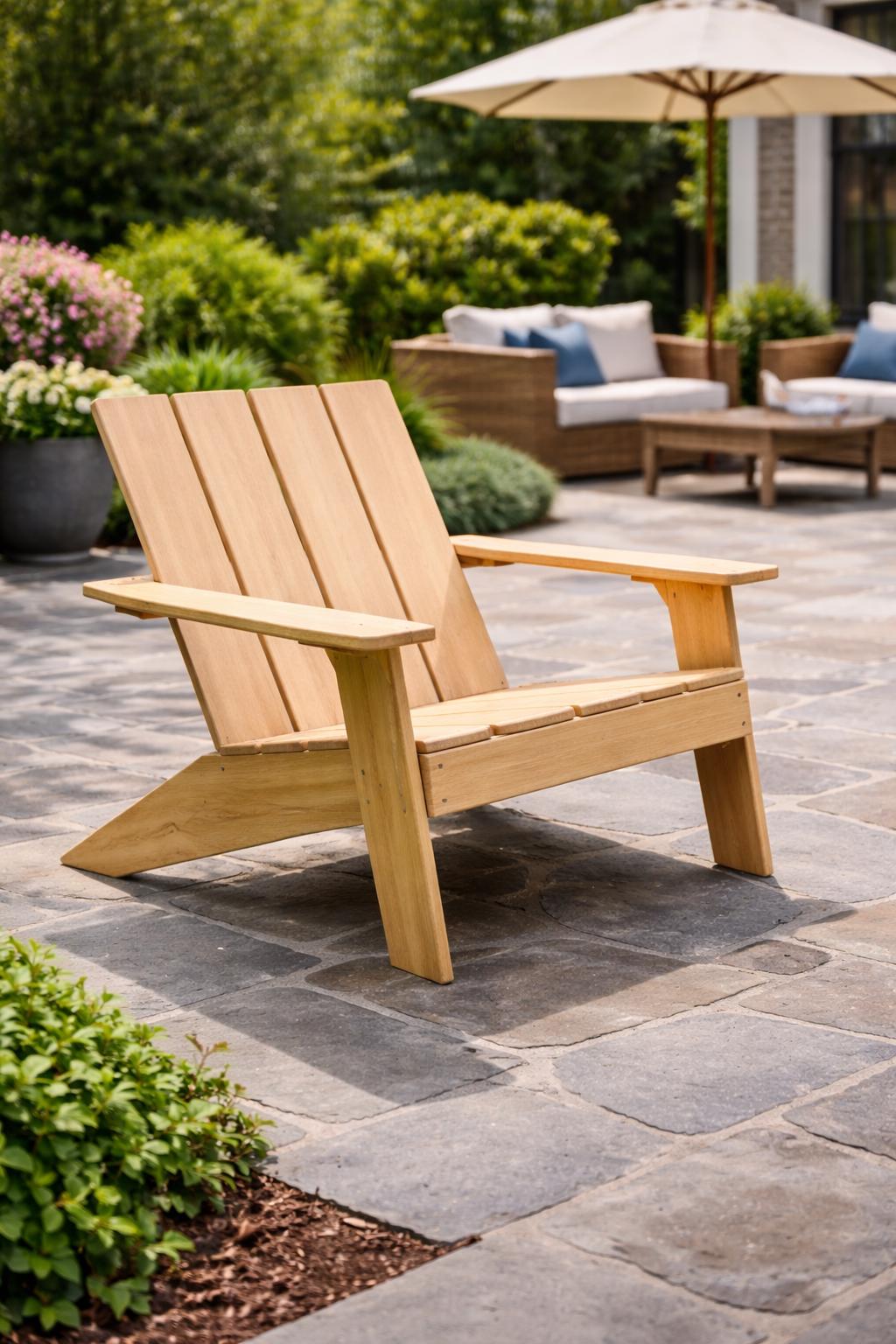 Modern Adirondack Bench  | Outdoor | DIY Woodworking Plans | Instant PDF Download