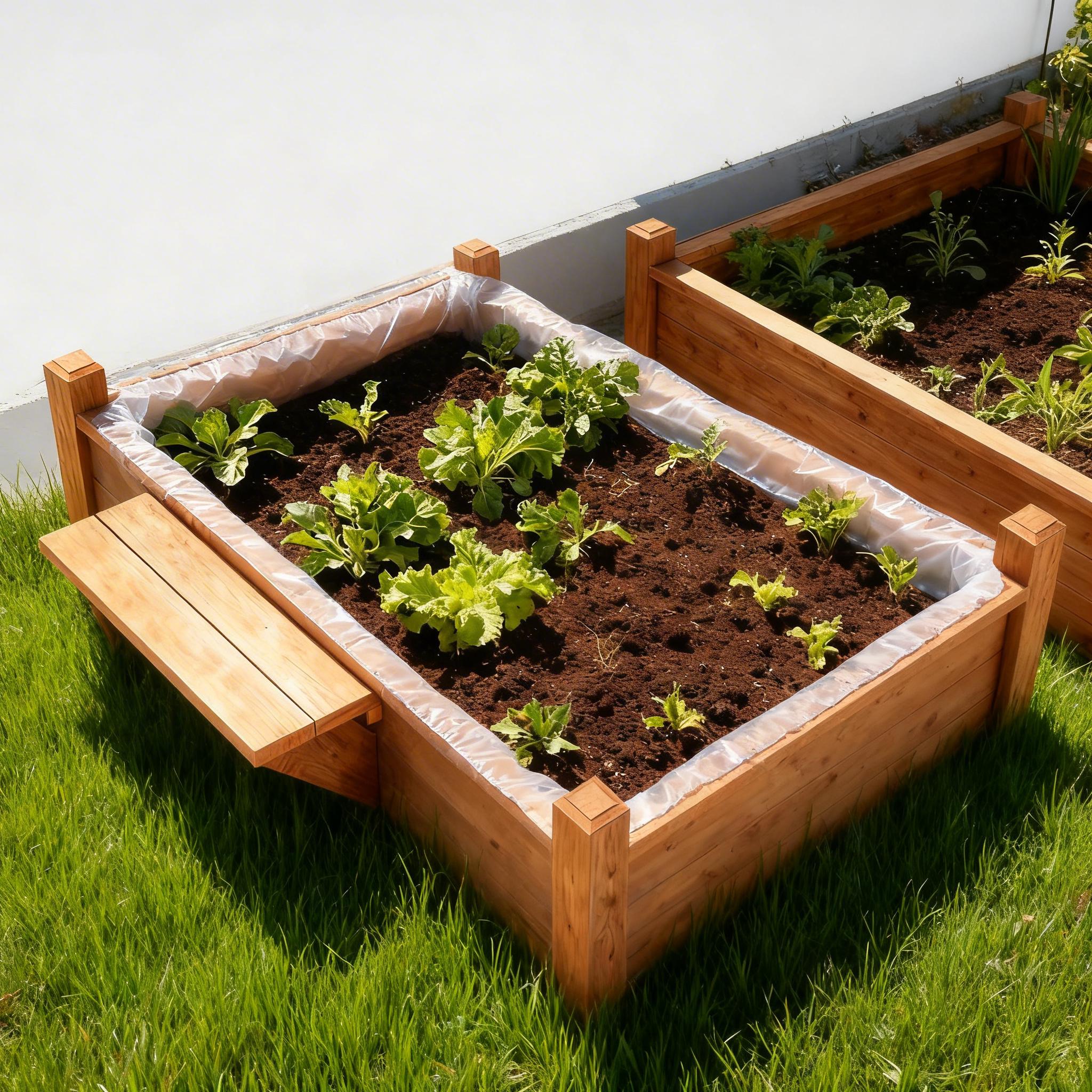 Raised Garden Bed Plans PDF | DIY Elevated Planter Box | Beginner Woodworking Project