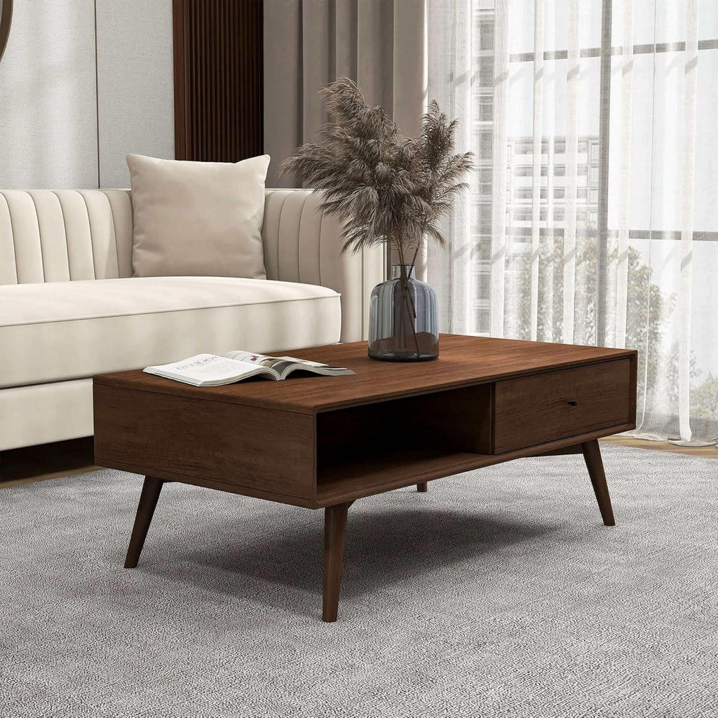Mid-Century Modern Coffee Table Plans | DIY Woodworking Beginner Friendly PDF